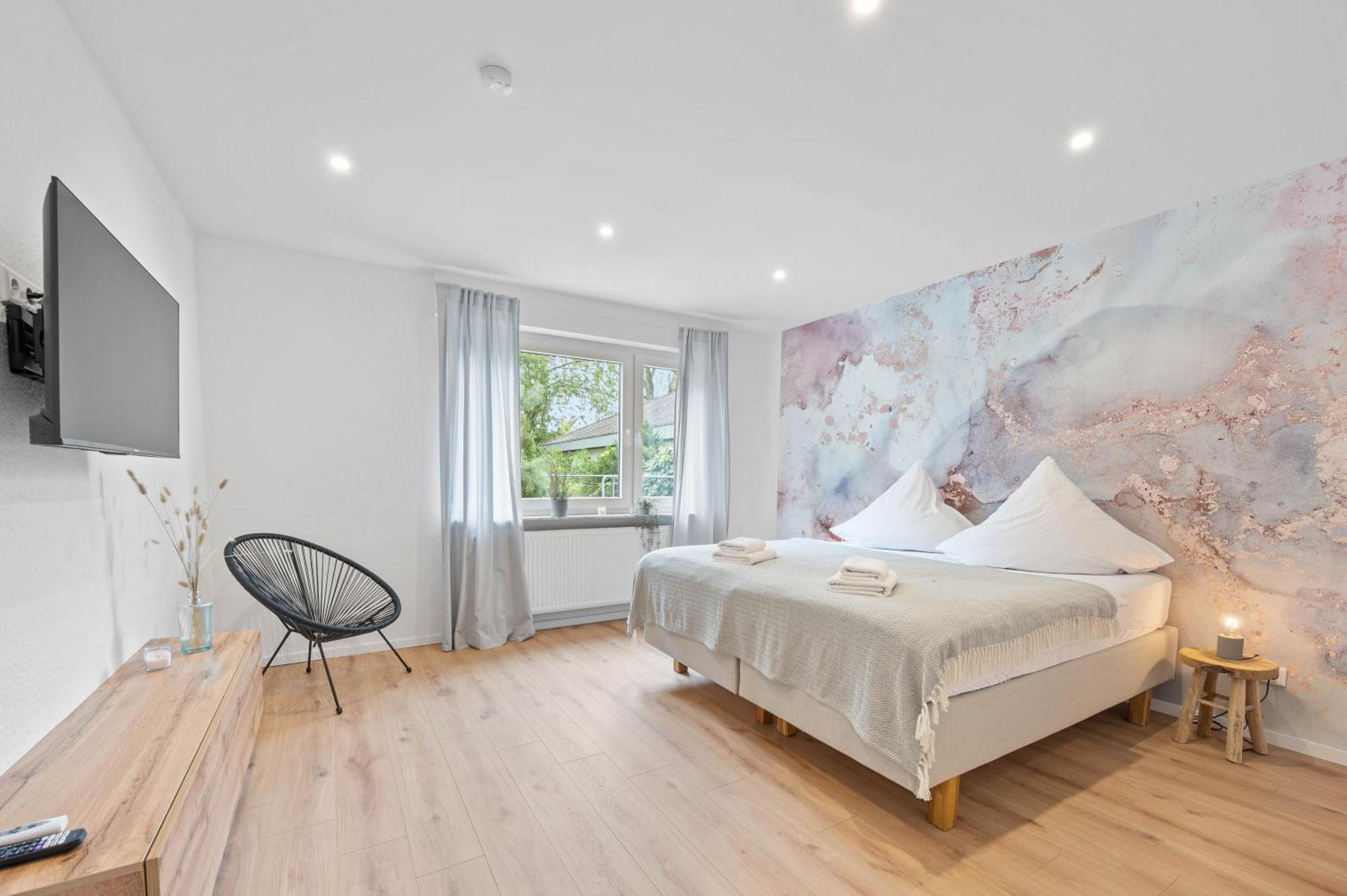 Casa Aguila - Ruhige, Zentrale 4 Zimmerwohnung In Viernheim Luaran gambar