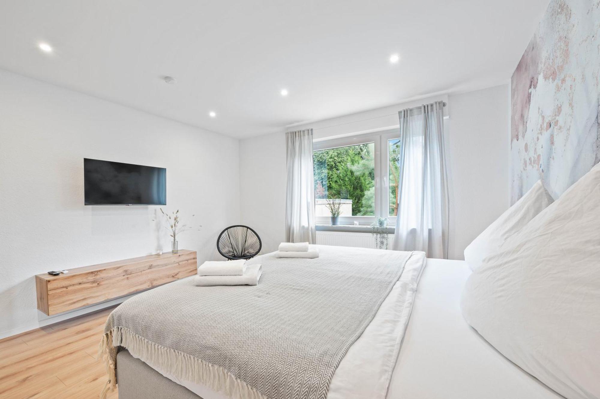 Casa Aguila - Ruhige, Zentrale 4 Zimmerwohnung In Viernheim Luaran gambar