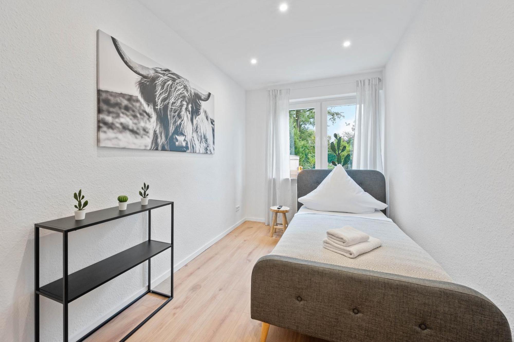 Casa Aguila - Ruhige, Zentrale 4 Zimmerwohnung In Viernheim Luaran gambar